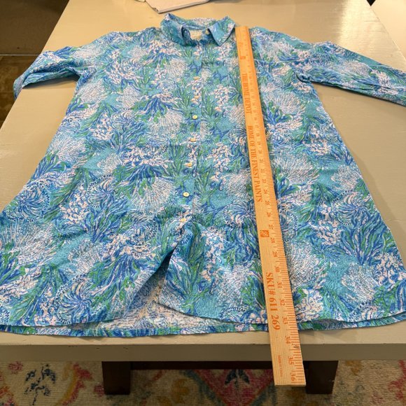 Lilly Pulitzer  Sea View Cover Up Size Large - Picture 6 of 12